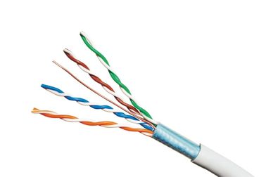 Wysoko wydajny kabel sieciowy FTP Cat5e PVC z Fluke Pass Eco Friendly