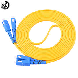 Światłowodowy kabel Ethernet 5M SC / UPC-SC / UPC Dobra wytrzymałość na telekomunikację