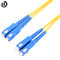 Światłowodowy kabel Ethernet 5M SC / UPC-SC / UPC Dobra wytrzymałość na telekomunikację