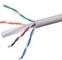 Kabel sieciowy PVC UTP 250 MHz z czystej miedzi UTP Cat 6 305 M Rolka 23AWG o wysokiej wytrzymałości