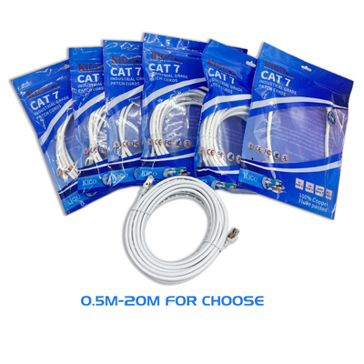 KICO okrągły CAT7 Sstp kabel patch cord CAT 7 kabły sieciowe osłonięte Kable sieciowe LAN Kable