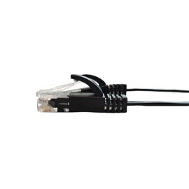 Płaski kabel Cat6 Utp Kabel sieciowy PVC Złącze RJ45 Kolor niestandardowy