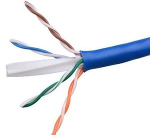 Częstotliwość Kabel sieciowy PVC 1-250 MHz Złącze skrętki 23AWG 0,58 mm