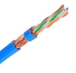 Częstotliwość 1-250 MHz Kabel sieciowy UTP 23AWG Złącze skrętki 0,58 mm