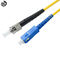 SC-ST UPC SX Patchcord światłowodowy 3M Dostosowana długość / średnica kabla