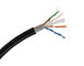 System okablowania Kabel sieciowy PVC Cat5e Przewód CCA / CU 0,45 mm-0,51 mm