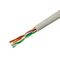 Kabel sieciowy 4PR 24AWG UTP CAT5 250 MHz Częstotliwość zmniejszania palności CMR