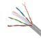 Kabel sieciowy wysokiej prędkości CAT6 PVC, kurtka LSZH 0,57 mm 23AWG